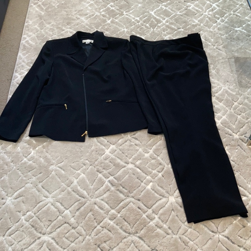 NWT CASUAL CORNER BLACK SUIT size 16
